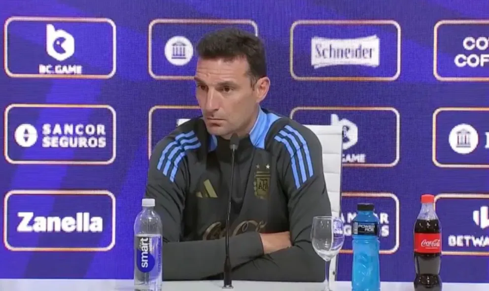 Scaloni reflexionó sobre la ausencia de Lionel Messi en la Selección Argentina y anticipó cambios ante Colombia