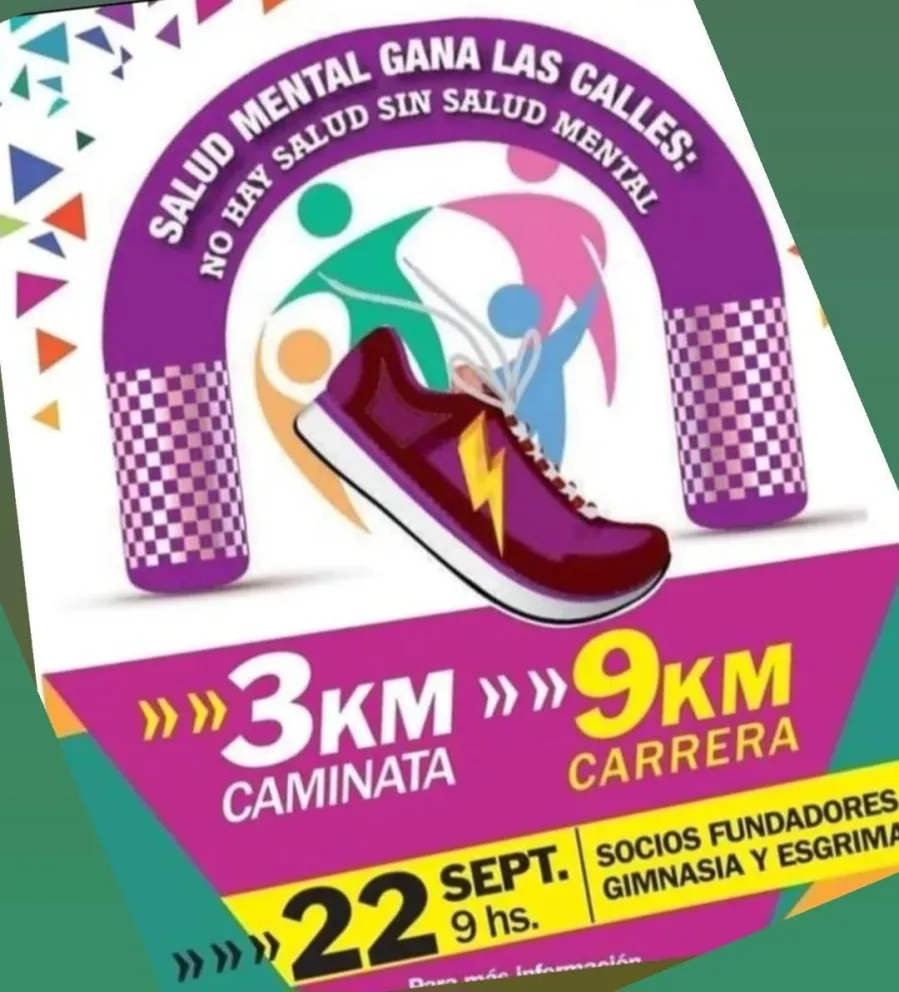 Se realizará en Comodoro un evento saludable bajo el lema “No hay Salud sin Salud Mental”