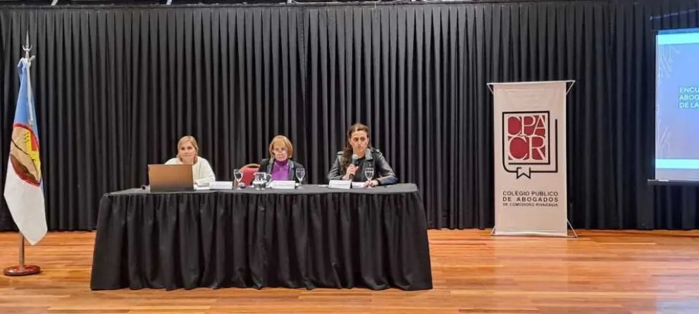La Fiscal en Jefe de Sarmiento Andrea Vázquez disertó en las jornadas preparatorias del XXXII Congreso Nacional de Derecho Procesal: Un proceso para una nueva justicia