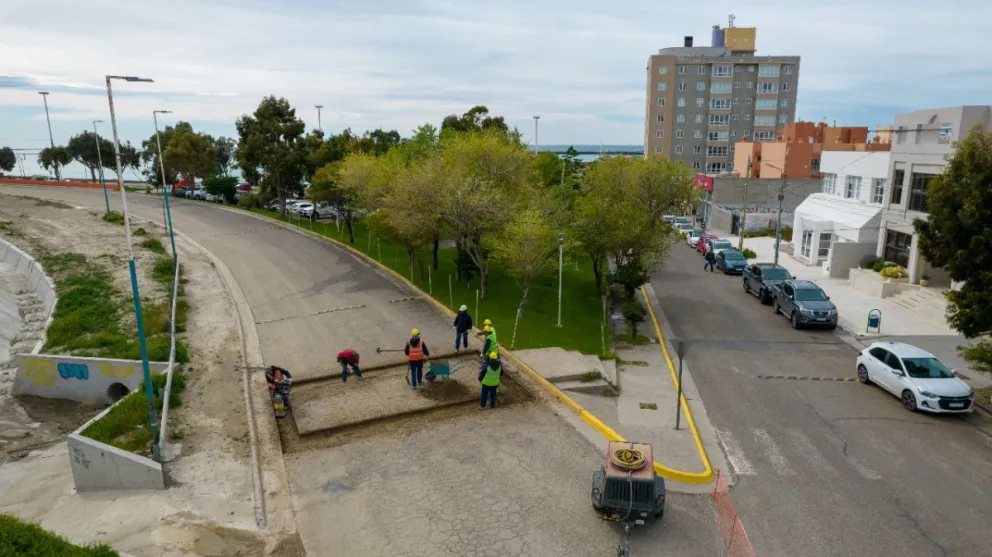 Se avanza en la colocación de un lomo de burro para reducir la velocidad en el acceso a calle Sarmiento