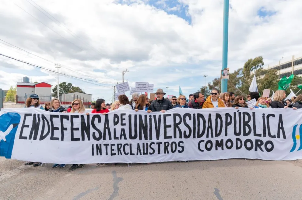 “Hoy volvemos a luchar porque la educación universitaria es esencial”
