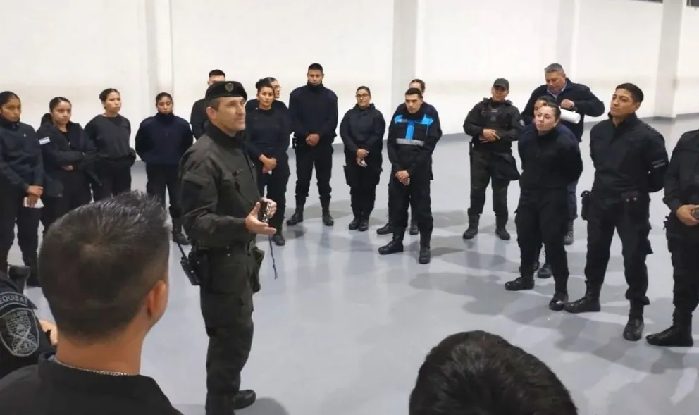 Provincia capacitó a efectivos del Instituto Penitenciario en técnicas de intervención ante escenarios críticos