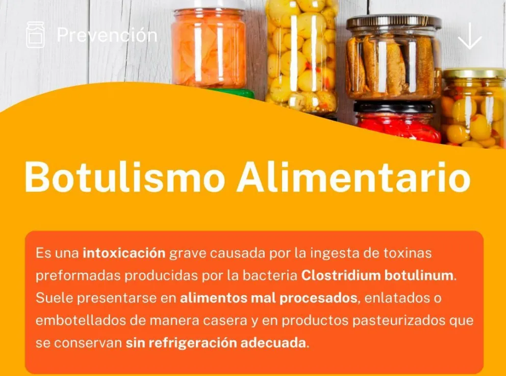 Ante la aparición de 2 casos en Madryn, Provincia recordó las medidas de prevención del botulismo alimentario