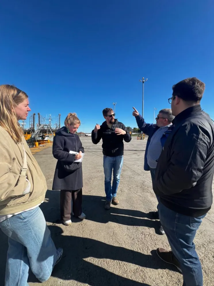 Chubut recibió nuevamente a ingenieros de Países Bajos para analizar en conjunto la expansión portuaria