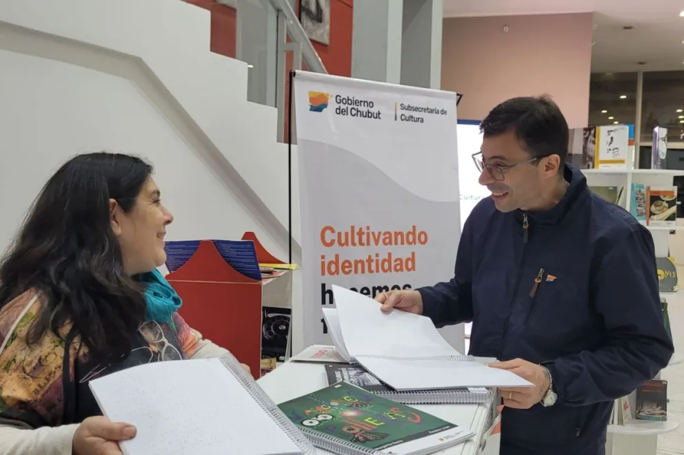 Provincia presente en las ferias del libro del Chubut