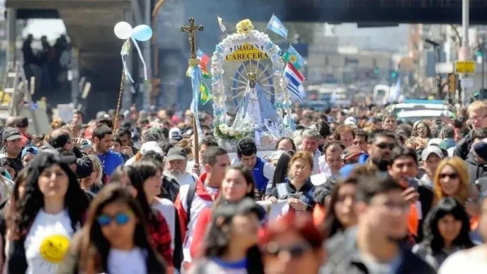 Más de un millón de personas y un recorrido de hasta 15 horas: todos los detalles de la peregrinación de Luján