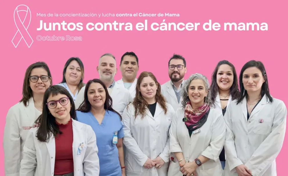 Octubre Rosa. Se realiza la primera campaña de  detección del cáncer de mama en el Hospital Regional