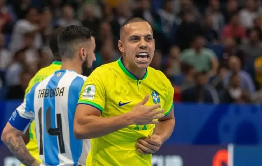 Brasil le ganó a la Argentina y consiguió su sexto título en el Mundial de Futsal