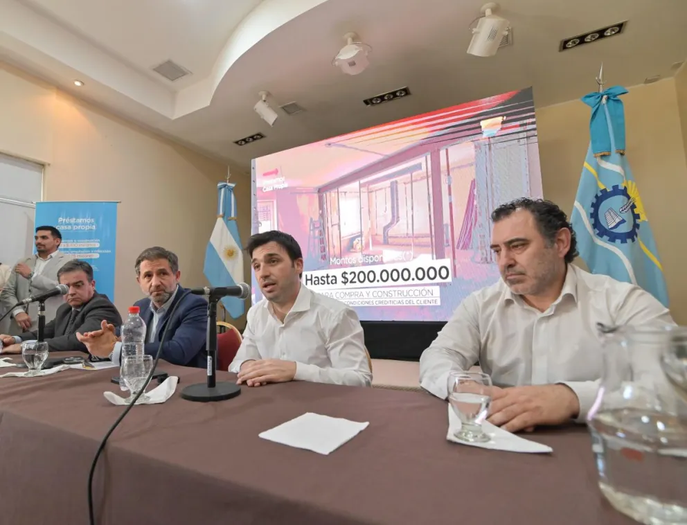Torres anunció el lanzamiento de la línea de créditos hipotecarios "Casa Propia"
