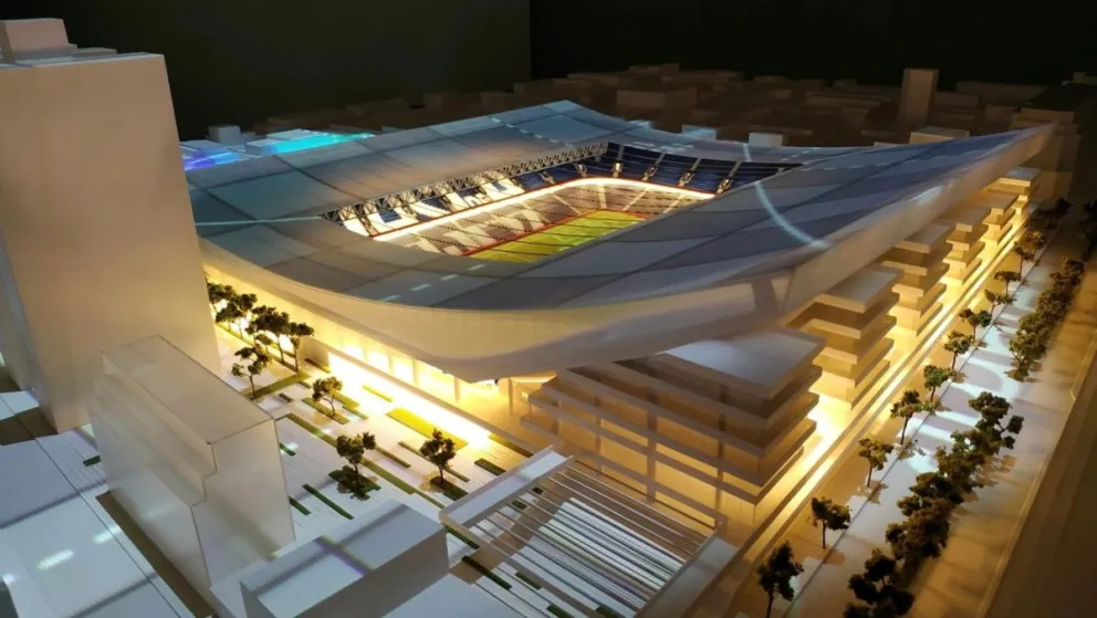 Moretti hizo un anuncio para la construcción del nuevo estadio de San Lorenzo