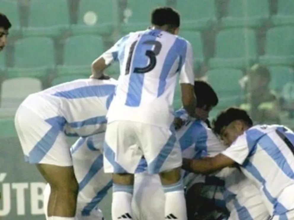La Selección argentina Sub-15 le ganó a Venezuela en su debut en el Sudamericano de Bolivia