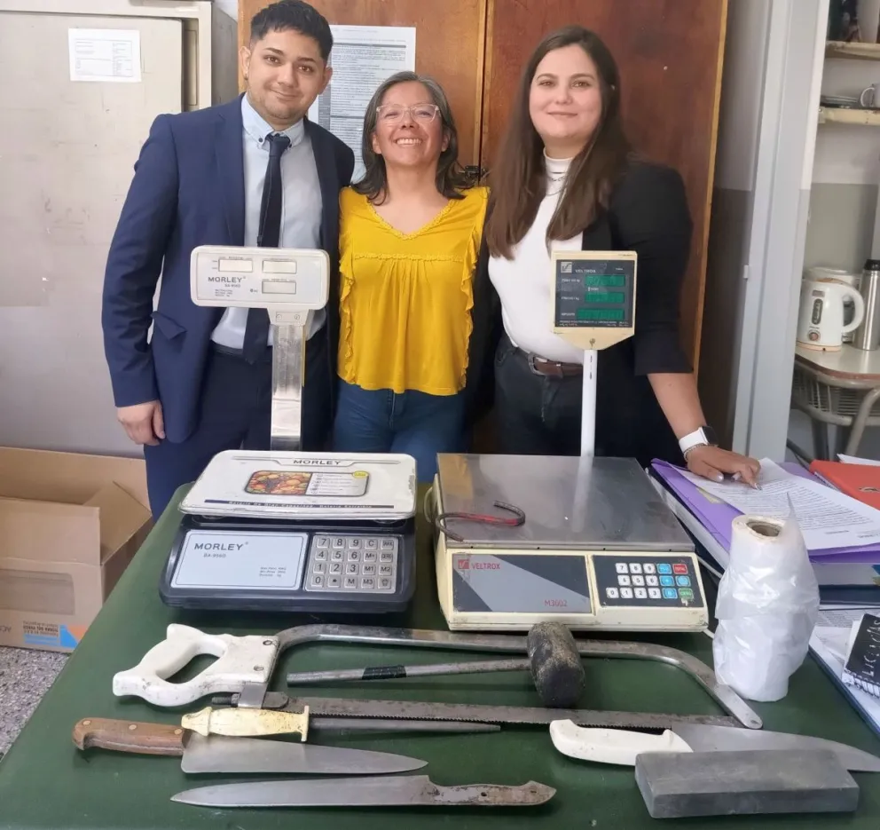 Sarmiento: Fiscalía donó elementos de trabajo al Colegio Agropecuario N° 725