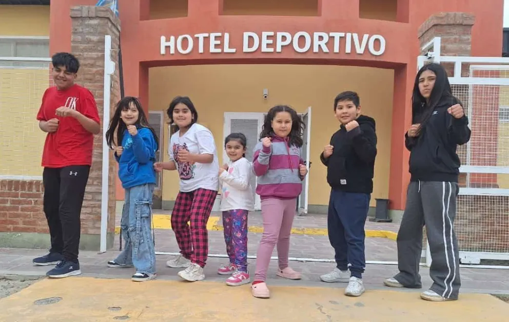 Sarmiento con gran medallero en Playa Unión