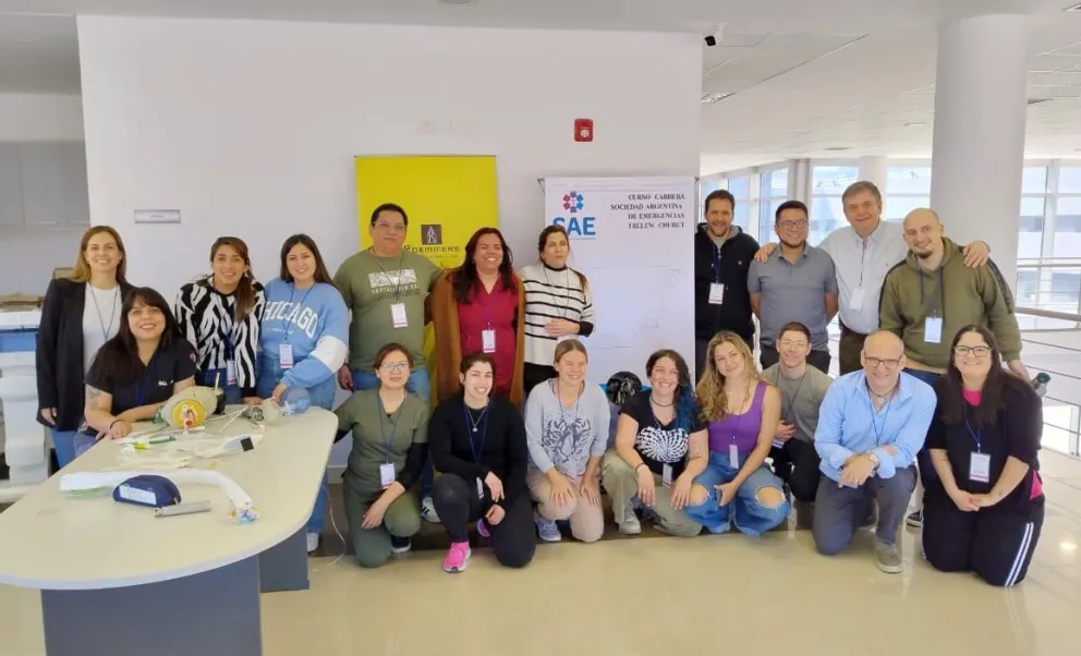 Emergentología: Médicos de hospitales de Comodoro Rivadavia, Esquel y el Valle se forman como especialistas