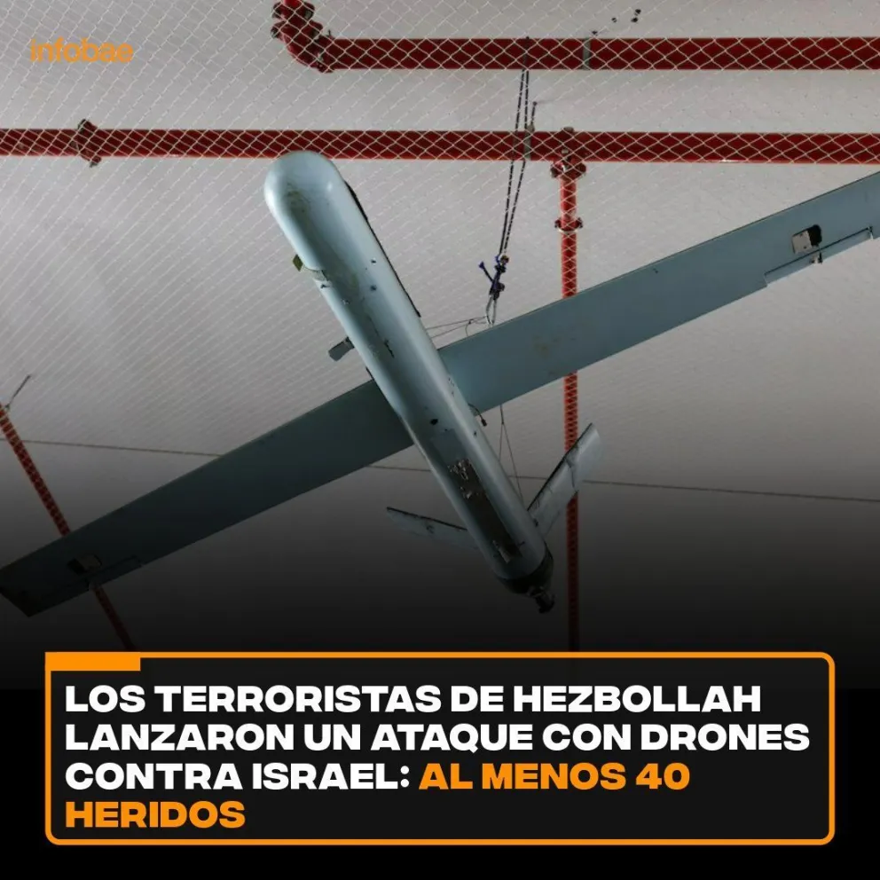 Un ataque de drones contra Israel de parte de terroristas de Hezbollah dejó un saldo de cuatro soldados muertos y al menos siete heridos graves
