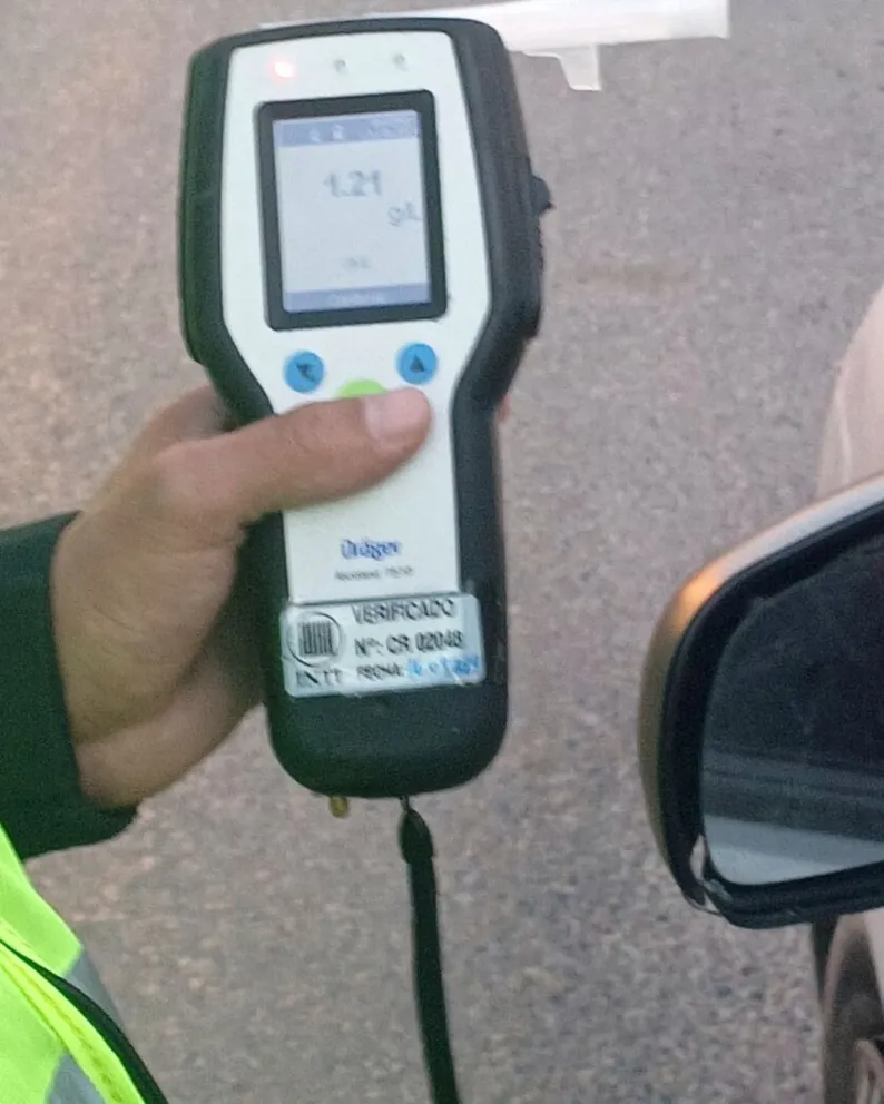 Un total de 12 alcoholemias positivas en Comodoro este domingo