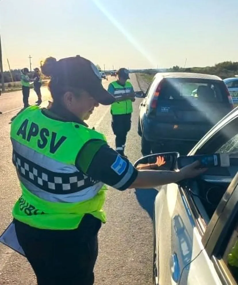 Seguridad Vial controló más de 10.000 vehículos y retiró de la vía pública a 79 conductores alcoholizados