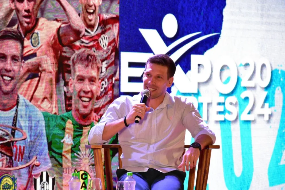 Claudio Riaño: “Fue un lujo ser parte de la Expo Deportes”