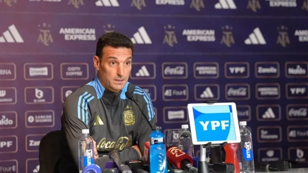 Scaloni no descarta juntar a Messi, Julián Álvarez y Lautaro Martínez ante Bolivia