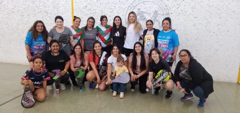 En Comodoro se vivió un exitoso Torneo Patagónico Femenino de Pelota Paleta