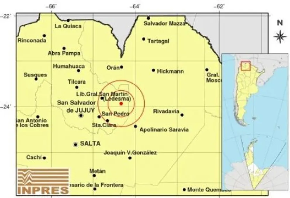 Impresionante sismo de casi 5 grados generó alarma en Salta y Jujuy