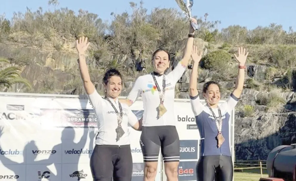 Marcia Larrauri fue campeona sudamericana