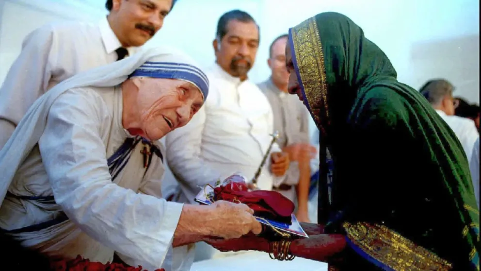 Hace 45 años Santa Teresa de Calcuta recibía el Premio Nobel de la Paz