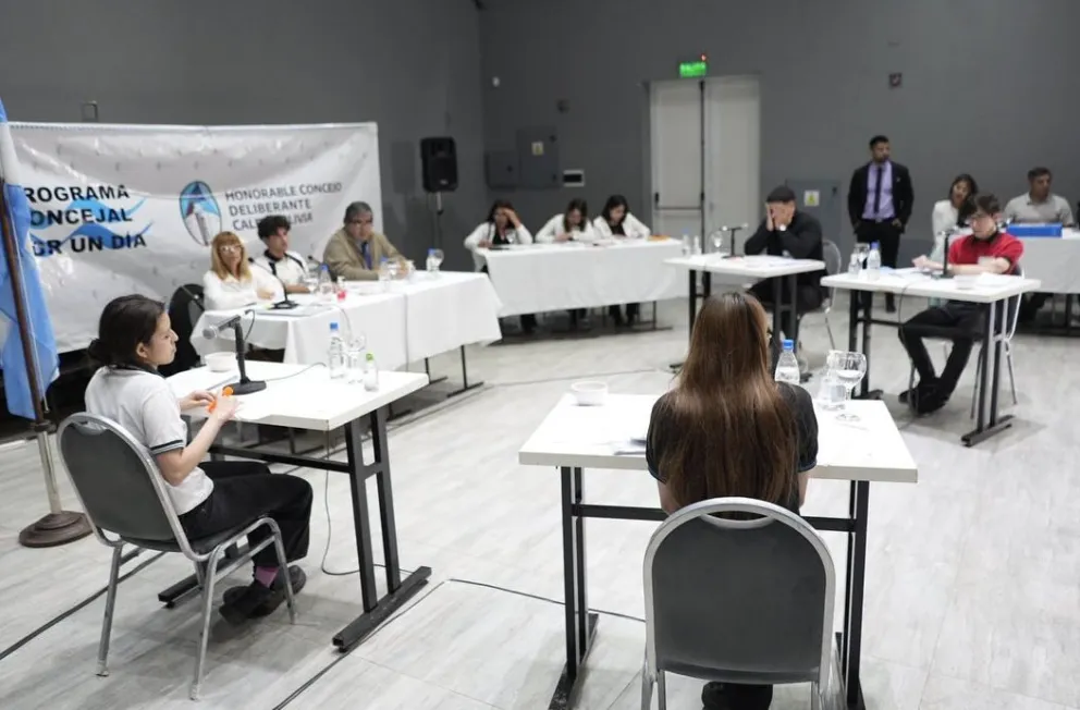 Se celebró con total éxito la Sesión Preparatoria del Programa “Concejal por un Día” en Caleta Olivia