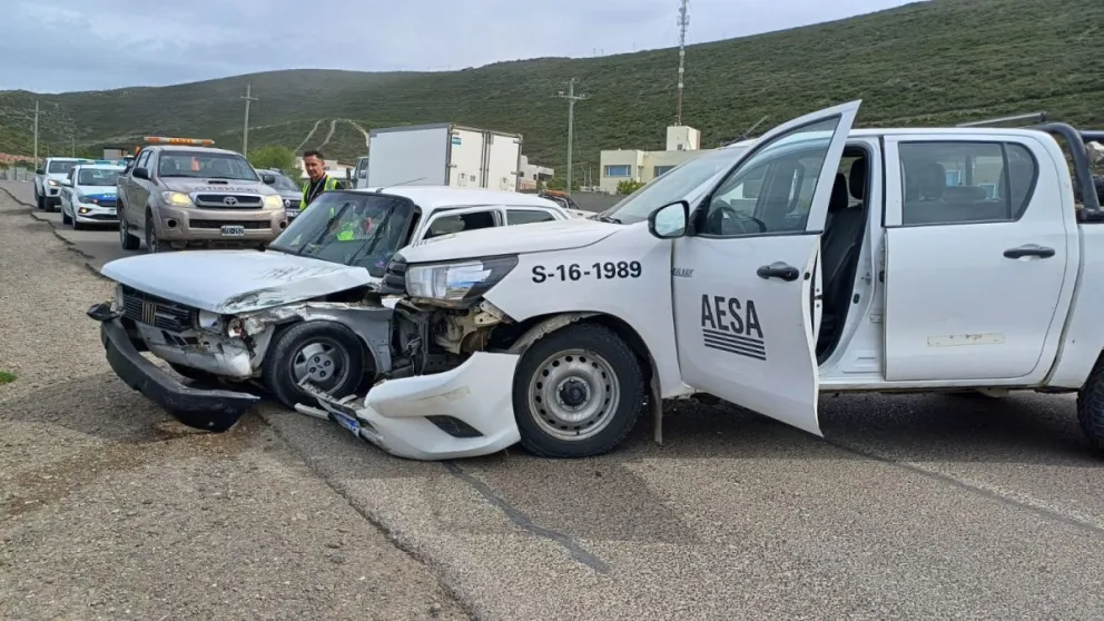 Accidente en el camino Roque González