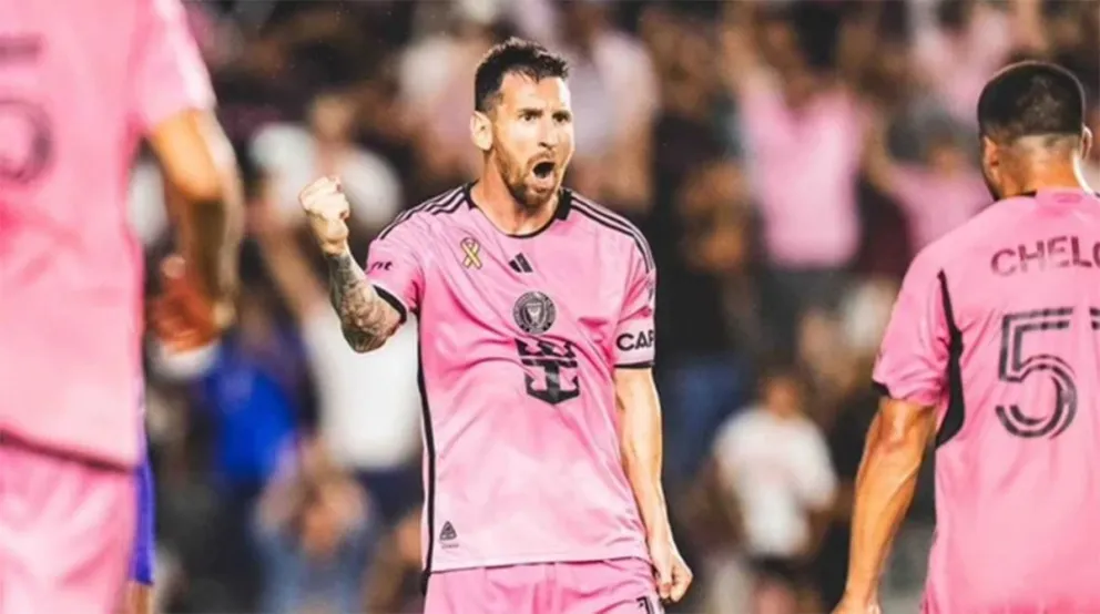 Hat-Trick de Messi y récord para Inter Miami en la MLS
