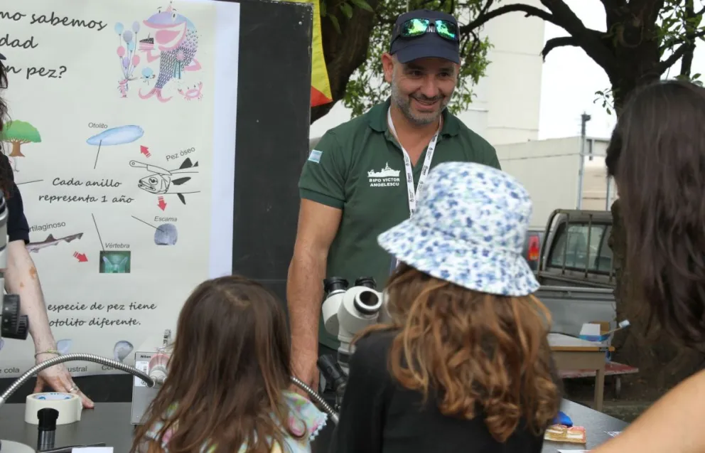 El INIDEP celebra sus 47 años de vida con una muestra interactiva de ciencia marina