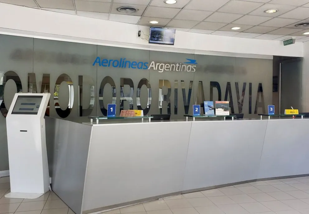 Comodoro Rivadavia: Las Oficinas de Aerolíneas Argentinas cierran sus puertas hasta nuevo aviso