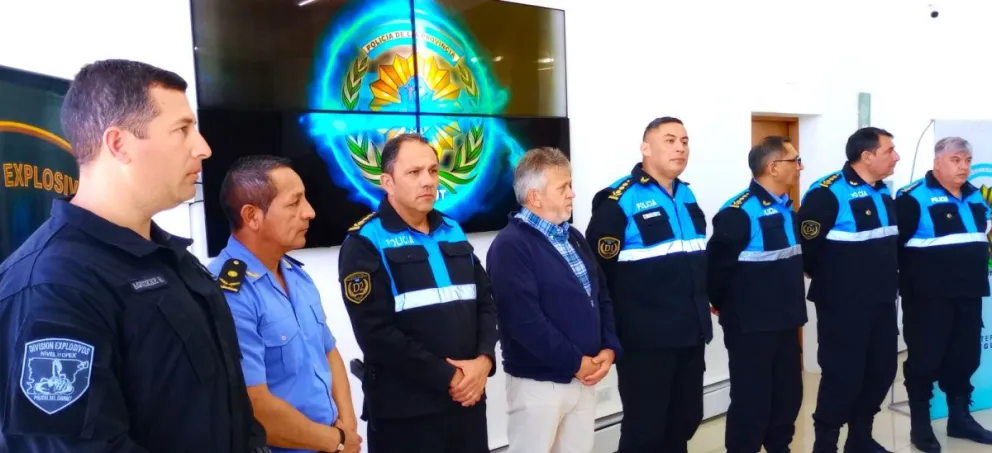 Provincia capacitó efectivos policiales en la manipulación de explosivos de alta detonación