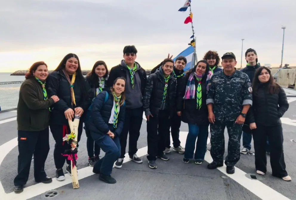 Grupo de Scout Aero Naval “Islas Malvinas “y sus actividades en el polígono del Club Tiro Federal Argentino