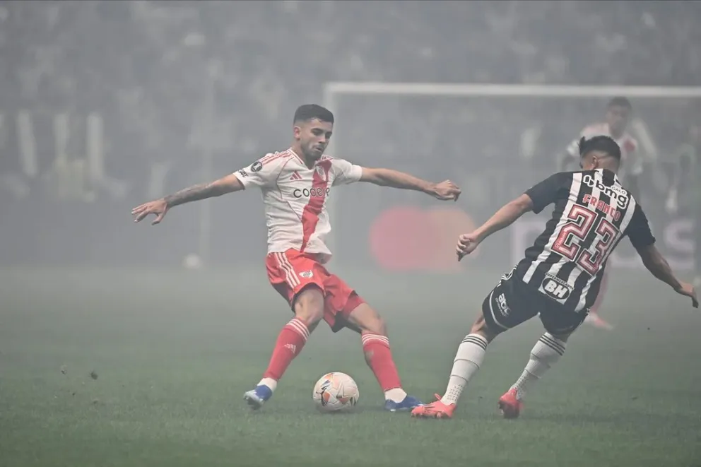 Atlético Mineiro goleó a River Plate en Brasil por 3 a 0