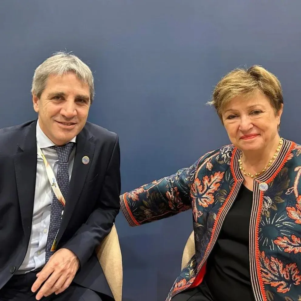 Kristalina Georgieva, la titular del FMI, dijo que hay un “acuerdo en torno a las prioridades del país"