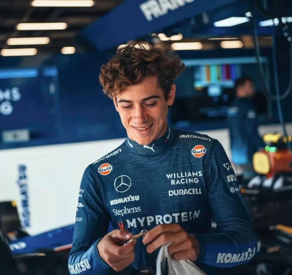 Colapinto terminó undécimo en las primeras prácticas libres en el GP de México
