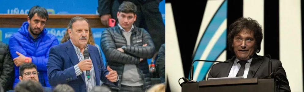 Milei se involucra en la disputa interna del peronismo y Quintela le aconseja que se ocupe de "gobernar que bastante mal lo está haciendo"