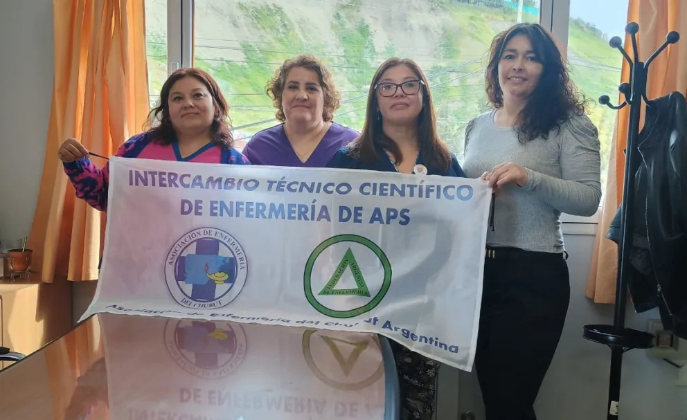 Enfermeras comodorenses participan de intercambio técnico científico en Paraguay