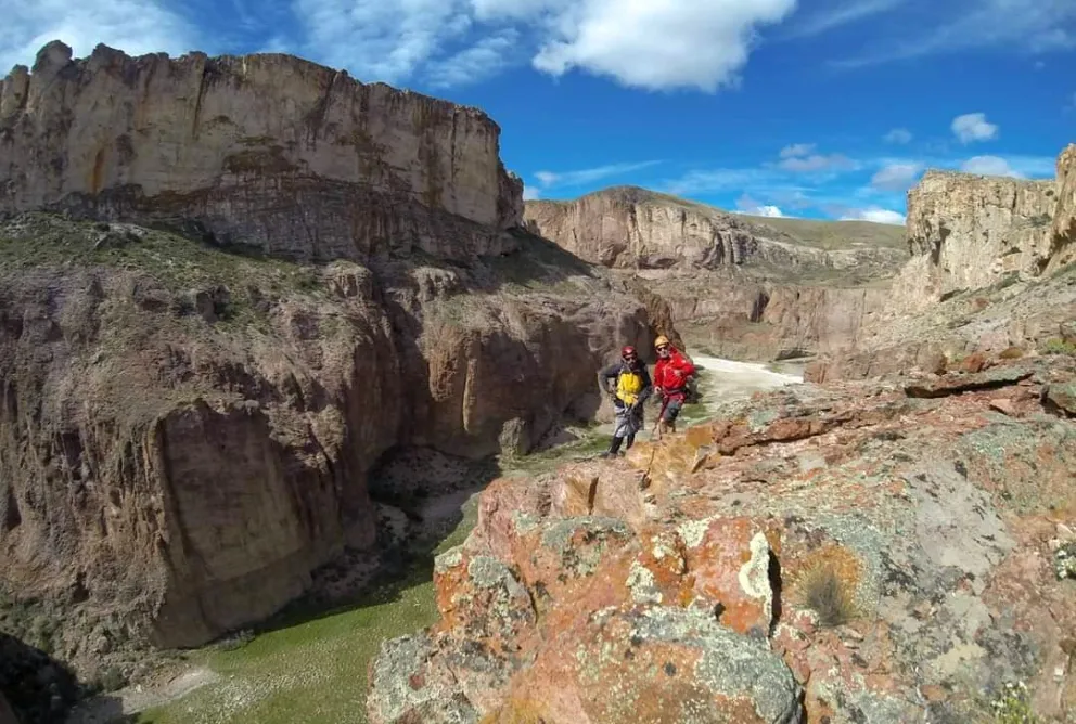 Cañadón Caracoles: escalada y aventura en un paisaje de inmensa magnitud