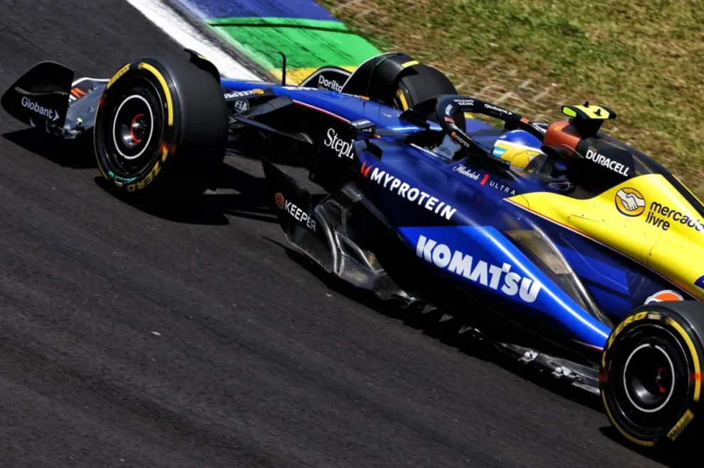 Colapinto finalizó décimotercero en la prueba libre del Gran Premio de Brasil