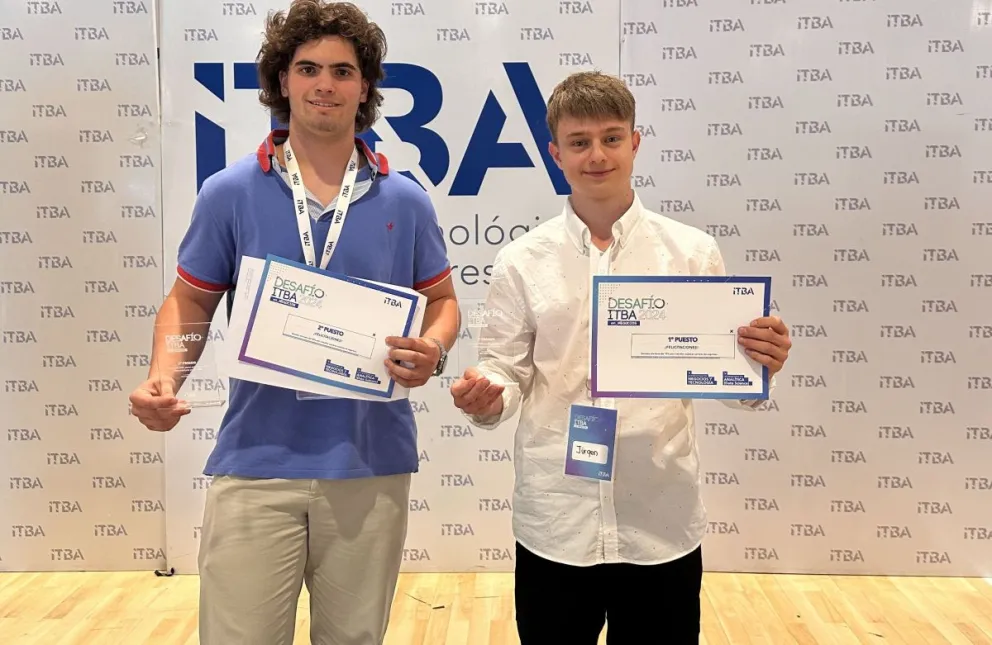 Un estudiante de Chubut ganó el primer premio del Desafío ITBA 2024 en Negocios