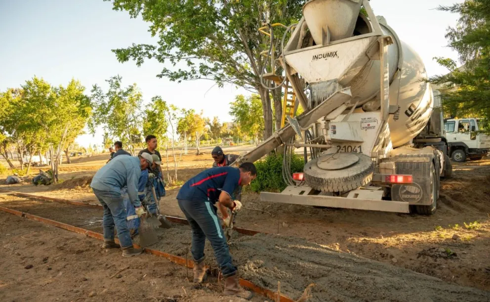 Parque de la Ciudad de Comodoro Rivadavia: El Municipio supervisó los avances de la obra