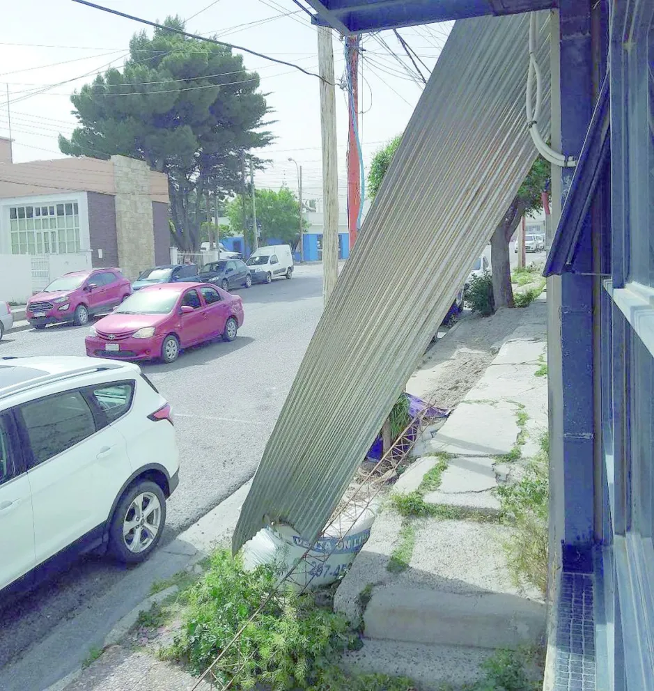 El viento de alerta amarillo se hizo presente por unas horas
