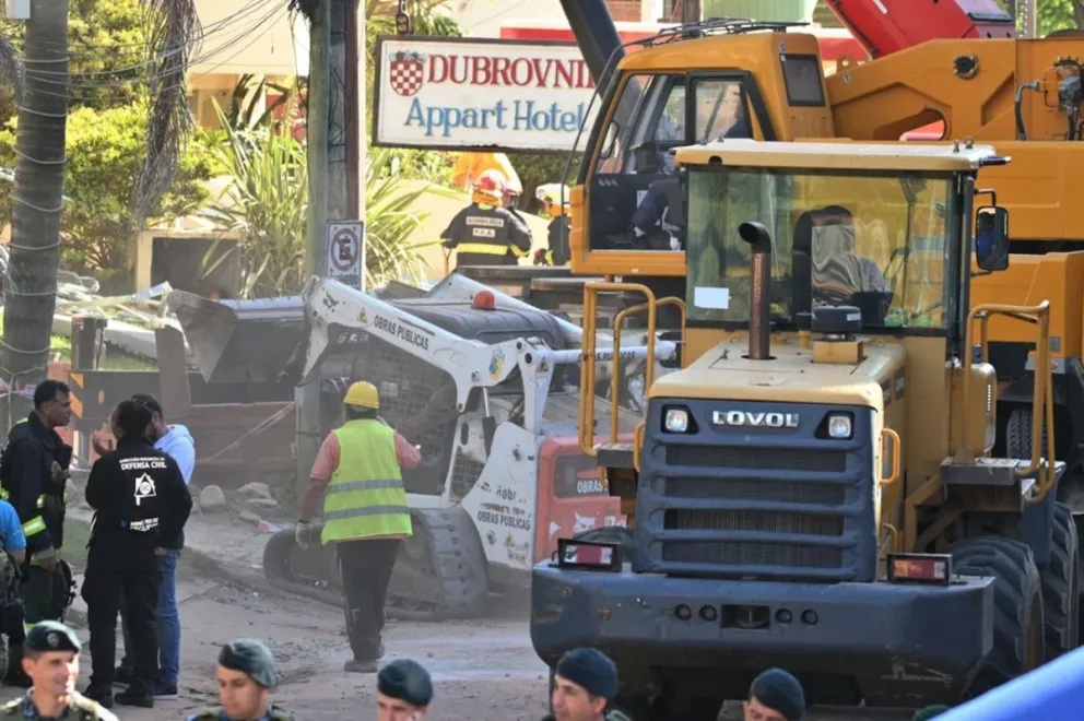 Un arquitecto detenido por el derrumbe en Villa Gesell