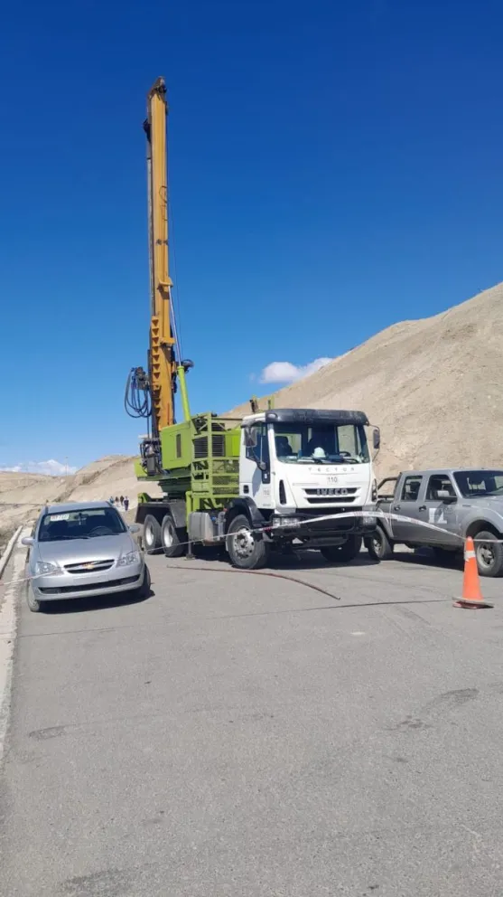 Volvieron los trabajos en el camino Ara San Juan
