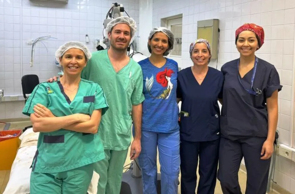Puerto Madryn: El Hospital Zonal realizó la primera cirugía de cataratas a un niño