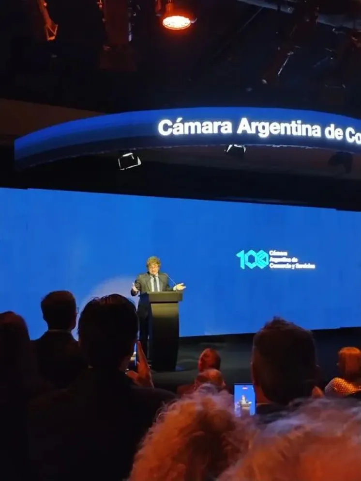 Milei:  “La recesión ha terminado y el país ha empezado a crecer”