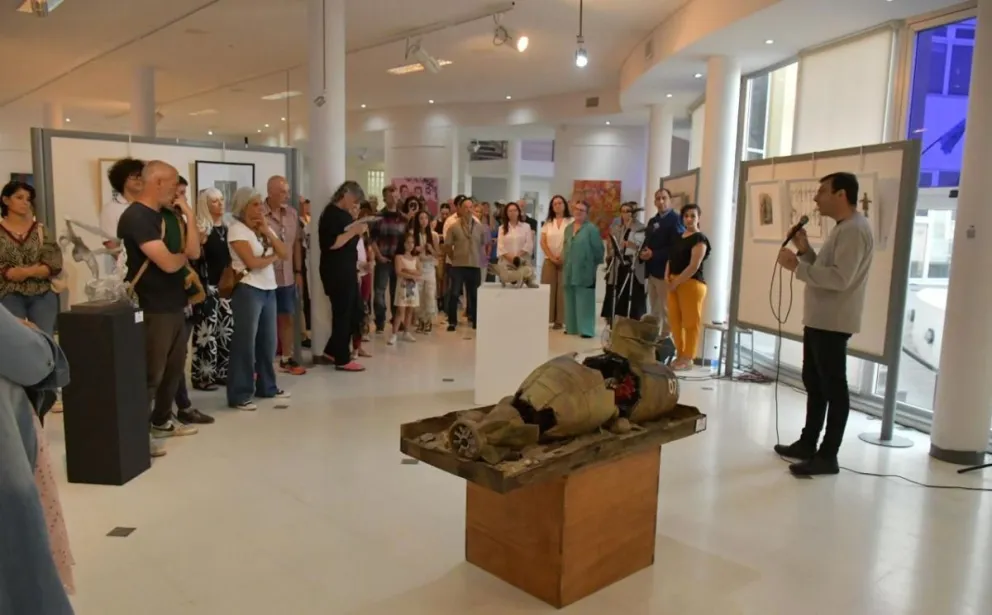 Rawson: El Gobierno reflotó la realización del Salón Provincial de Artes Plásticas tras 8 años de inactividad