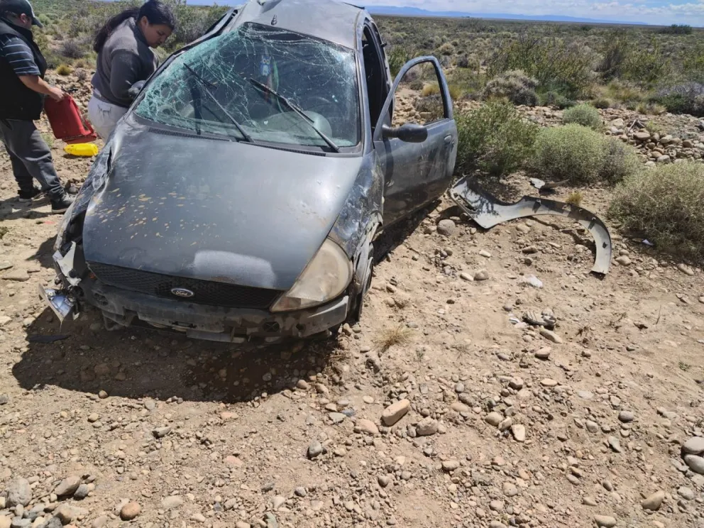 Alto Río Senguer: Accidente vehicular con dos mujeres lesionadas